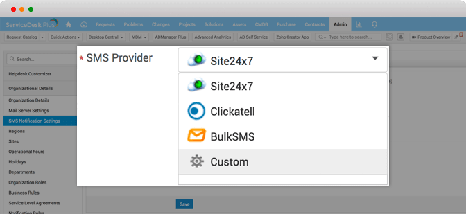 sdp sms gateway