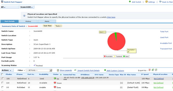 Diagnostique et résolution problèmes réseaux Contrôle serveur DNS et ping - Oputils Manage Engine