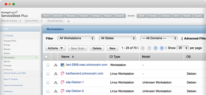 Distributed asset scanning