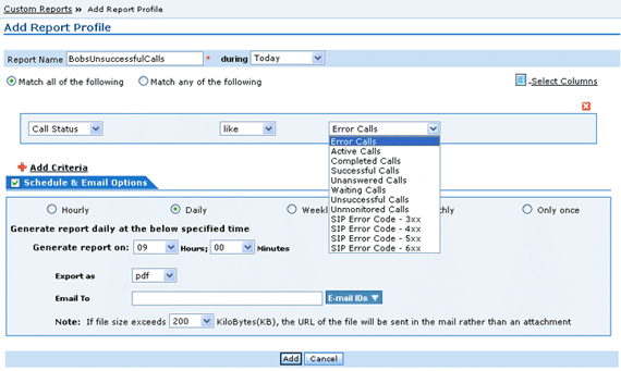 Supervision et contrôle qualité du réseau VoIP - VQManager Manage Engine